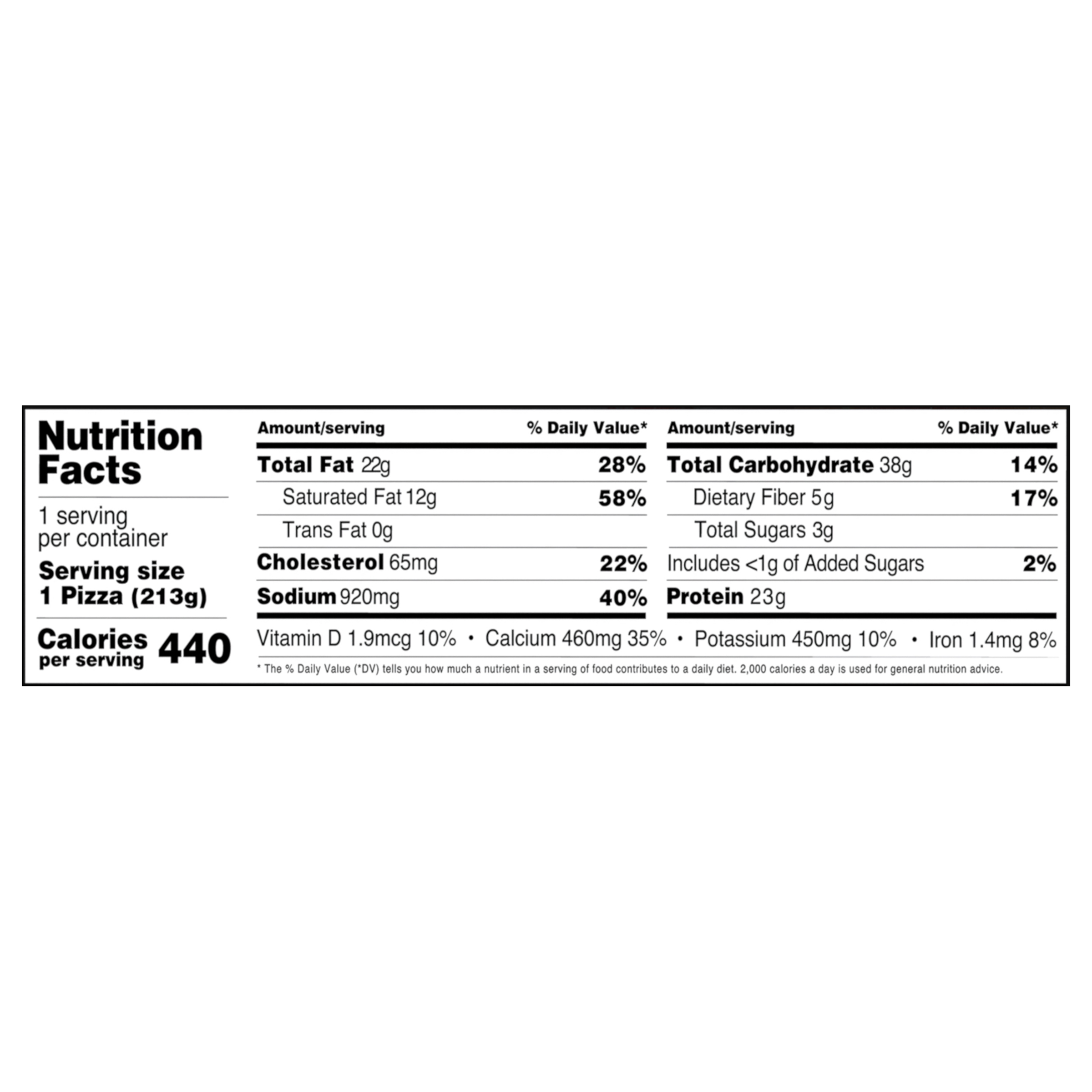 Nutrition Information